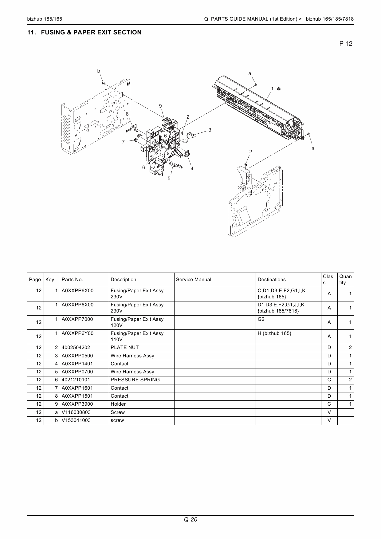 Konica-Minolta bizhub 165 185 Service Manual-6